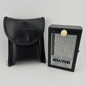 Novatron FM02 Integrating Flashmeter with Case Pre-Owned Untested